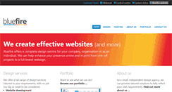 Desktop Screenshot of bluefire.co.uk